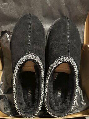 UGG Men's Tasman II Slipper - Black (Size 12)